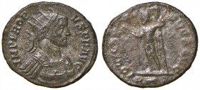 Probo (276-282) Antoniniano (Roma) Busto radiato a d. - R/ Giove stante a s. - RIC 173 MI (g 3,91)