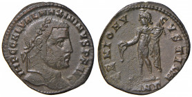 Massimino II (310-313) Follis (Antiochia) Testa laureata a d - R/ Genio stante a s. - AE (g 4,01)