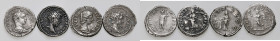 Lotto di quattro denari imperiali