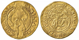 CORREGGIO Camillo (1597-1605) Ongaro - MIR 140; M.L. 39 AU (g 3,40) RR Ex Nomisma 55, lotto 618. Proveniente da montatura, lucidata al D/