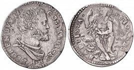 FIRENZE Cosimo I (1537-1574) Testone - MIR 122/2 AG (g 9,12) R