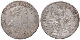 FIRENZE Cosimo I (1537-1574) Testone - MIR 149 AG (g 9,00) Porosa.Graffi da pulitura (?)