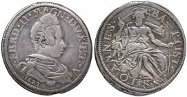 FIRENZE Cosimo II (1608-1621) Testone 1621 - MIR 296/1 AG (g 8,56) RR Graffi