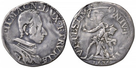 FIRENZE Ferdinando II (1621-1670) Lira 1636 - MIR 301/4 AG (g 4,37) RR Schiacciature