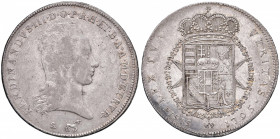 FIRENZE Ferdinando III (1790-1801) Francescone 1795 - MIR 405/4 AG (g 27,17) Numeri grandi. Minimi graffietti