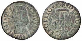 FOSSOMBRONE Guidobaldo I (1482-1508) Quattrino - Cavicchi 19 CU (g 1,56) R