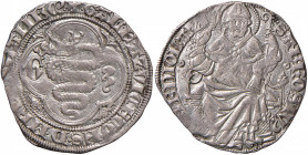 MILANO Gian Galeazzo Visconti (1395-1402) Grosso - MIR 121 AG (g 2,31)