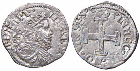 NAPOLI Filippo II (1598-1621) Carlino 1620 FC/C - Magliocca 25 AG (g 2,45) R