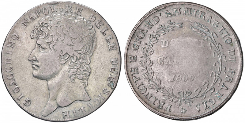 NAPOLI Gioacchino Murat (1808-1815) 12 Carlini 1809 - Magliocca 405 AG (g 27,25)...