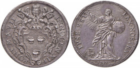 Innocenzo XII (1691-1700) Testone 1698 A. VII - Munt. 41 AG (g 9,12) R