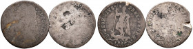 Clemente XI (1700-1721) FERRARA Lotto di due monete come da foto