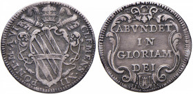 Clemente XII (1730-1740) Giulio A. VI - Munt. 106a AG (g 2,61)