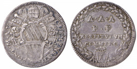 Clemente XII (1730-1740) Giulio A. VI - Munt. 86 AG (g 2,55)