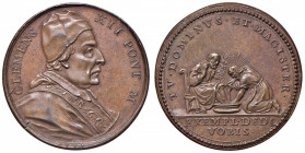 Clemente XII (1730-1740) Medaglia della Lavanda - Opus. Hamerani AE (g 12,00 - Ø 31 mm) R Frattura del tondello e piccoli difetti di conio