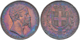 Vittorio Emanuele II (1849-1861) 5 Lire 1861 T - Nomisma 791 AG RR
