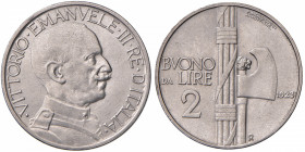 Vittorio Emanuele III (1900-1946) 2 Lire 1923 - Nomisma 1167 NI Minime screpolature