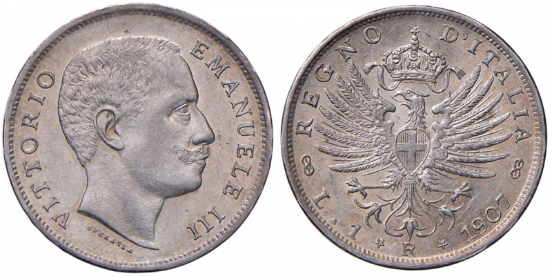 Vittorio Emanuele III (1900-1946) Lira 1901 - Nomisma 1193 AG