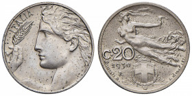 Vittorio Emanuele III (1900-1946) 20 Centesimi 1930 - Nomisma 1283 NI RRR Tiratura di 50 esemplari. Macchie, piccole ossidazioni e leggera pulitura