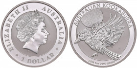 AUSTRALIA Elisabetta (1952-) Dollaro 2018 - AG