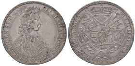 AUSTRIA Olmütz - Carlo III (1695-1711) Tallero 1705 - KM 372; Dav. 1209 AG (G 28,09) Graffietti al D/