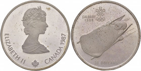 CANADA Elisabetta (1952-) 20 Dollari 1987 - KM 160 AG (g 34,20)