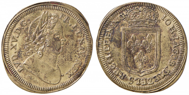 FRANCIA Luigi XIV (1643-1715) Gettone - MD (g 2,56)