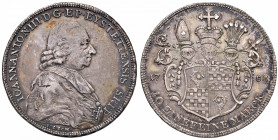 GERMANIA Eichstätt - Johann Anton III (1781-1790) Tallero 1783 - KM 92 AG (g 27,95)