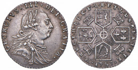 INGHILTERRA Giorgio III (1760-1820) 6 pence 1787 - KM 606 AG (g 3,05)