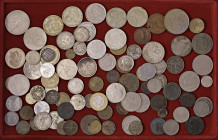 Lotto di monete varie come da foto, alcune in argento, da esaminare, non si accettano resi