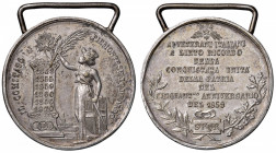 Medaglia ai veterani della guerra 1859-1909 - MA (g 14,24 - Ø 32 mm)