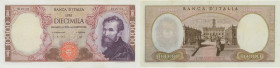 Banca d’Italia 10.000 Lire 03/07/1962 W0119 052752 - Gig. BI 74Aa Piega all’angolo inferiore sinistro