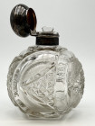 ARGENTI bottiglia porta profumo in cristallo Inghilterra (Londra 1918)