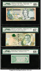 Bahamas Central Bank 1/2 Dollar 2001 Pick 68* RA5 Replacement PMG Superb Gem Unc 68 EPQ; Bahamas Central Bank 1 Dollar 2015 Pick 71A* Replacement PMG ...