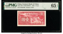 China Farmers Bank of China 1 Yuan 1940 Pick 463 S/M#C290-60 PMG Gem Uncirculated 65 EPQ. 

HID09801242017

© 2022 Heritage Auctions | All Rights Rese...