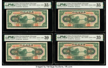 China Provincial Bank of Kwangsi 5 Dollars 1929 Pick S2340r S/M#K35-31r Four Remainders PMG Choice Very Fine 35 EPQ; Very Fine 30; Choice Very Fine 35...