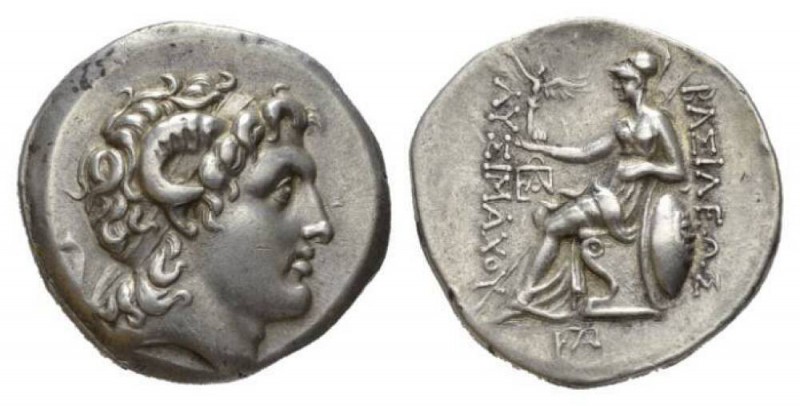Kingdom of Thrace, Lysimachus, 323 – 281 and posthumous issues Tetradrachm, unce...