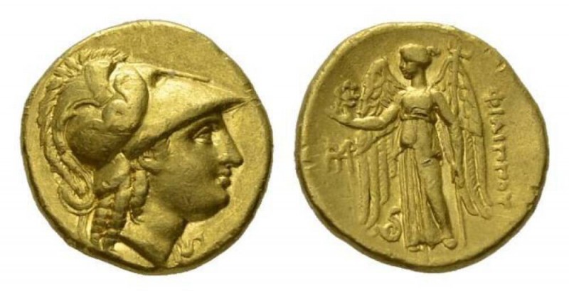 Kingdom of Macedonia. Philip III, 323-317 Stater, Abydus c. 323-317, AV 19mm, 8....
