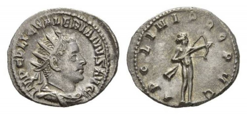 Valerian I, 253–260 Antoninianus circa 253, AR 23mm, 3.07 g. IMP C P LIC VALERIA...