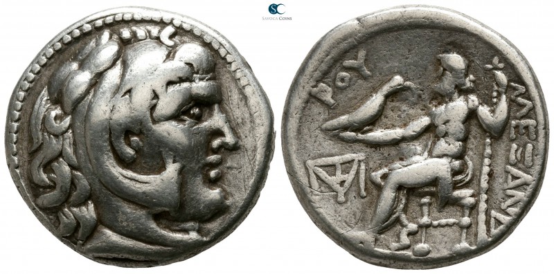 Eastern Europe. Imitations of Alexander III of Macedon circa 300-200 BC. Tetradr...