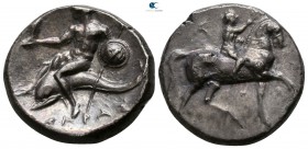 Calabria. Tarentum 280-272 BC. Nomos AR