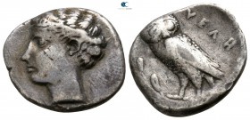 Lucania. Velia 440-425 BC. Drachm AR