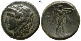 Sicily. Syracuse. Pyrrhos 278-276 BC. Litra Æ