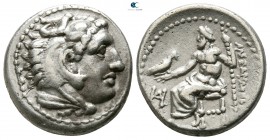Kings of Macedon. Miletos. Alexander III "the Great" 336-323 BC. Struck by Asandros under Philip III, circa 323-319 BC. Drachm AR