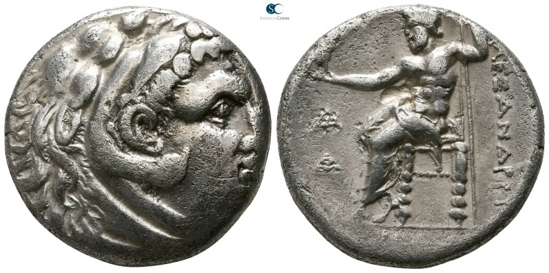 Kings of Macedon. Uncertain mint. Alexander III "the Great" 336-323 BC. 
Tetrad...