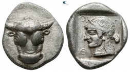 Phokis. Federal Coinage circa 485-480 BC. Triobol-Hemidrachm AR