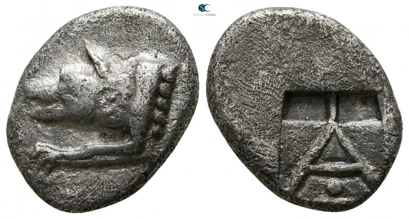 Argolis. Argos circa 480-430 BC. 
Triobol-Hemidrachm AR

15mm., 2,79g.

For...