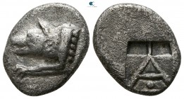 Argolis. Argos circa 480-430 BC. Triobol-Hemidrachm AR