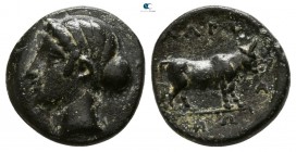 Aeolis. Larissa Phrikonis  circa 400-300 BC. Bronze Æ