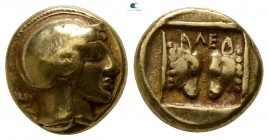Lesbos. Mytilene 454-428 BC. Hekte EL