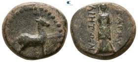 Caria. Bargylia    circa 100 BC. Bronze Æ